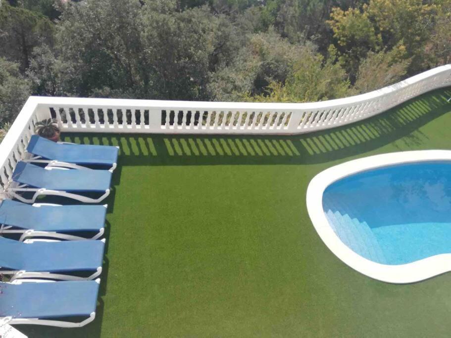 Villa Blanca Lloret de Mar Exteriör bild
